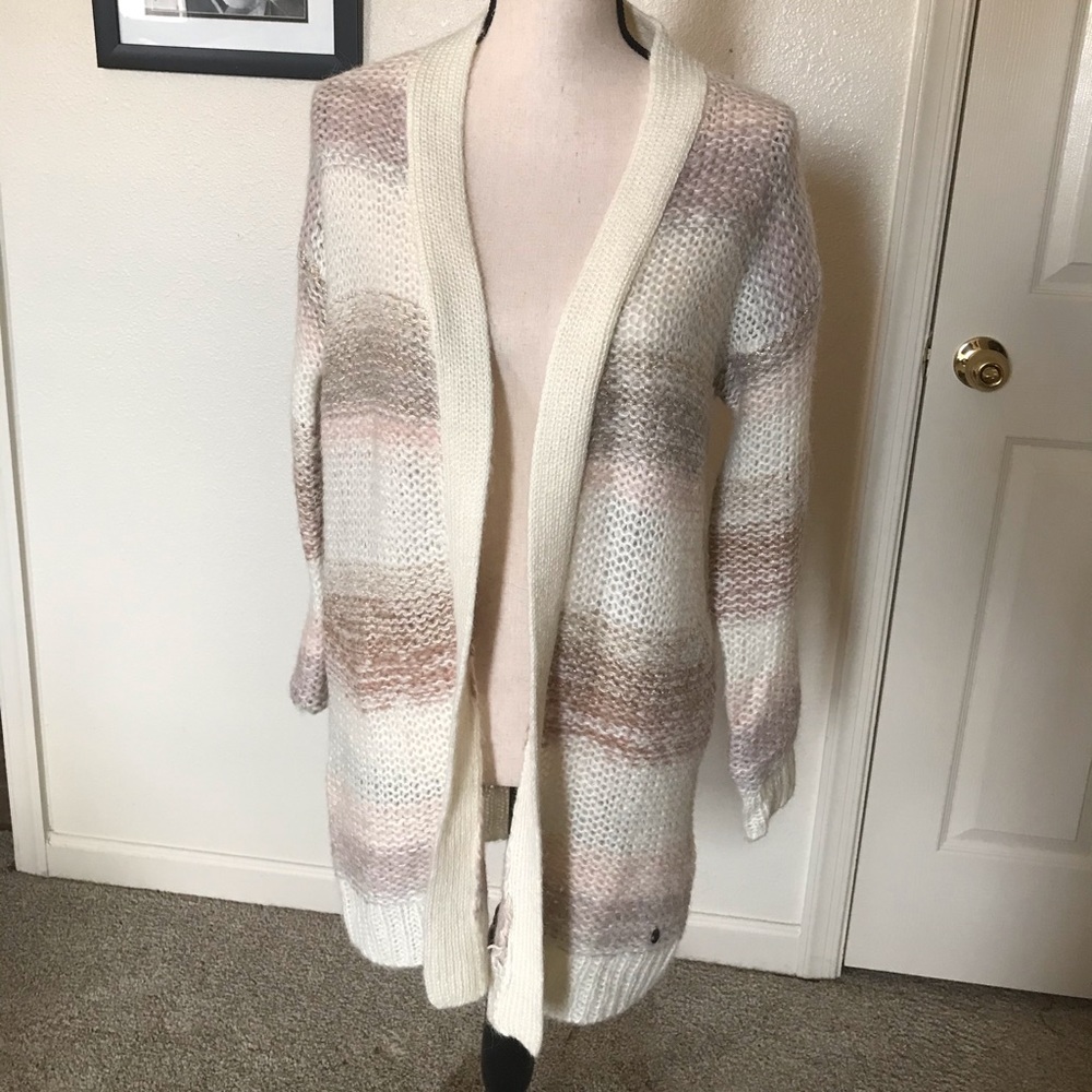 Anthropologie Mohair Wool Blend Cardigan